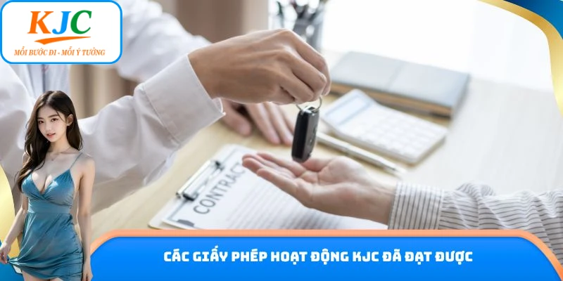 Các loại giấy phép hoạt động và quy chuẩn quản lý của KJC